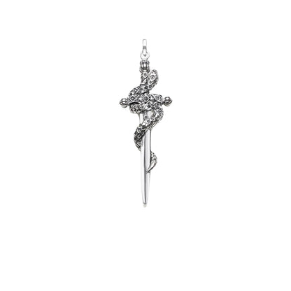 Sword & Serpent Pendant